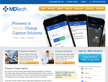 Tablet Screenshot of mdtech.com